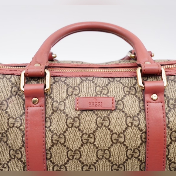 AU06❤️ Gucci GG Plus Monogram Joy Boston - Picture 3 of 15